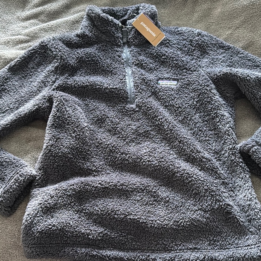 Patagonia Smolder Blue Fleece Pullover